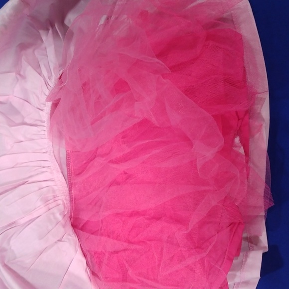 NWT 12 months girls pink Disney Tutu Couture Minnie Mouse Chambray Dress/Panty - Picture 5 of 6